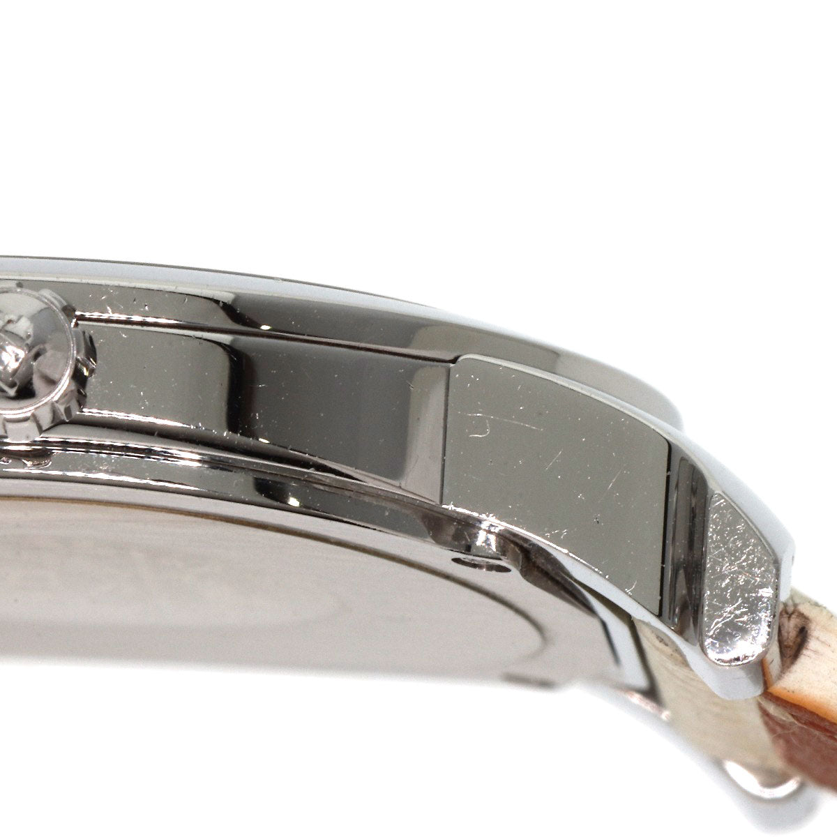 HERMES H watch Rondo Watches HR1.510 Stainless Steel/Leather Ladies