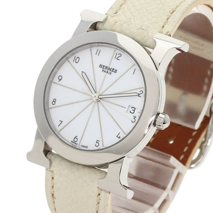 HERMES H watch Rondo Watches HR1.510 Stainless Steel/Leather Ladies