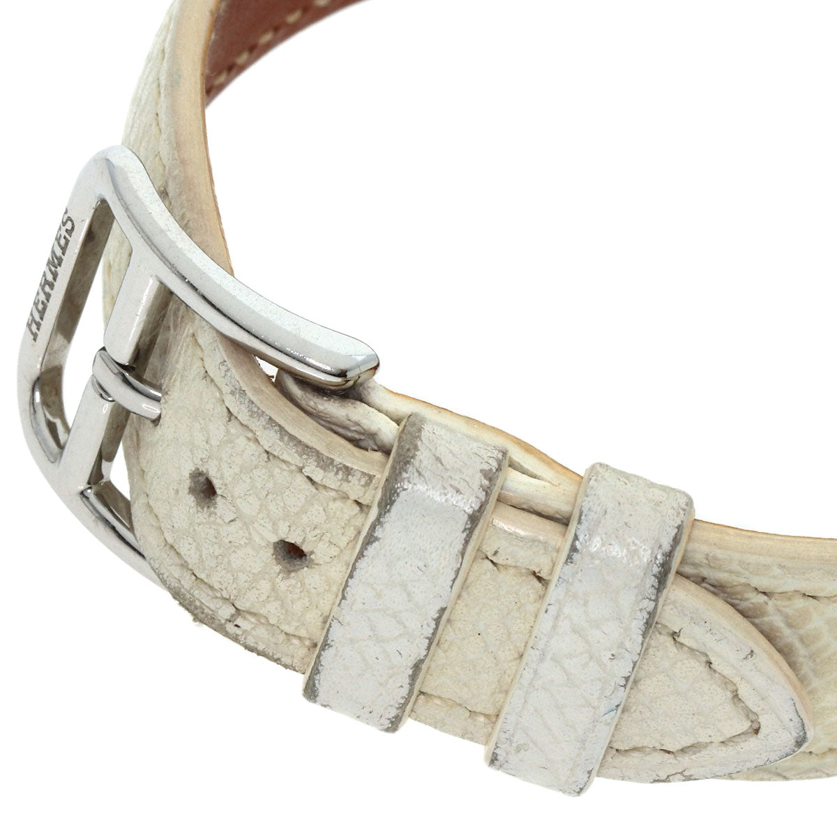 HERMES H watch Rondo Watches HR1.510 Stainless Steel/Leather Ladies