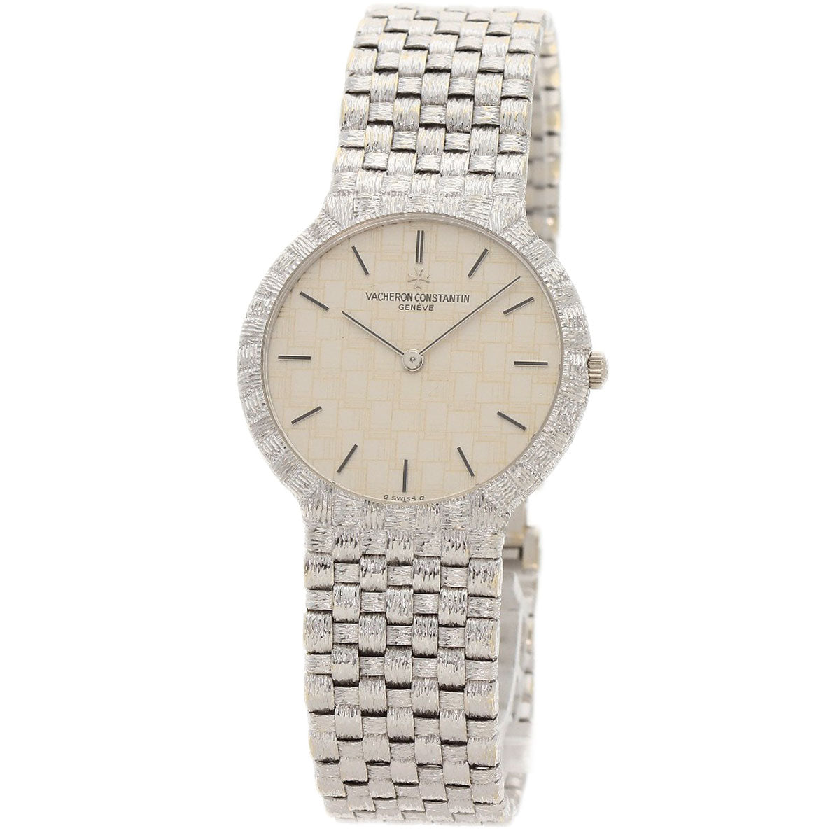 VACHERON CONSTANTIN Mesh doll Watches 31046 K18 White Gold/K18 White Gold mens