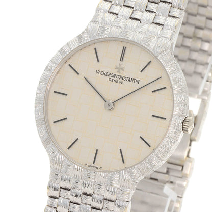 VACHERON CONSTANTIN Mesh doll Watches 31046 K18 White Gold/K18 White Gold mens