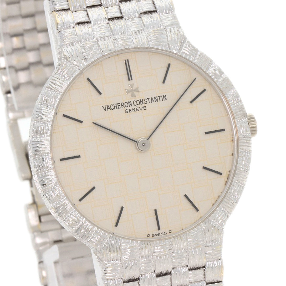VACHERON CONSTANTIN Mesh doll Watches 31046 K18 White Gold/K18 White Gold mens