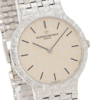VACHERON CONSTANTIN Mesh doll Watches 31046 K18 White Gold/K18 White Gold mens