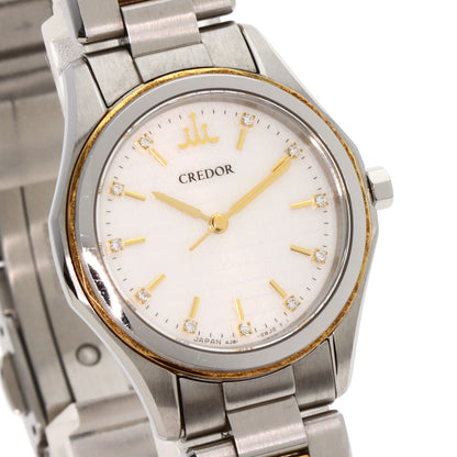 SEIKO CREDOR Signo GSAS058 Watches GSAS058 Stainless Steel/SSxK18YG Ladies