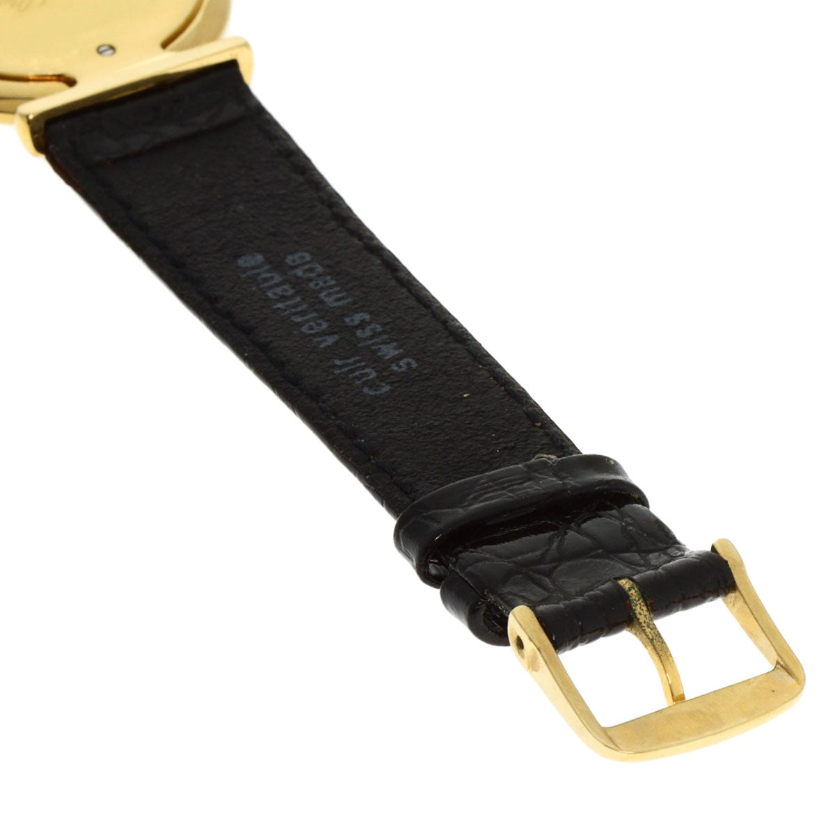 LONGINES Grand classic Watches L4.503.2 Gold Plated/Leather unisex