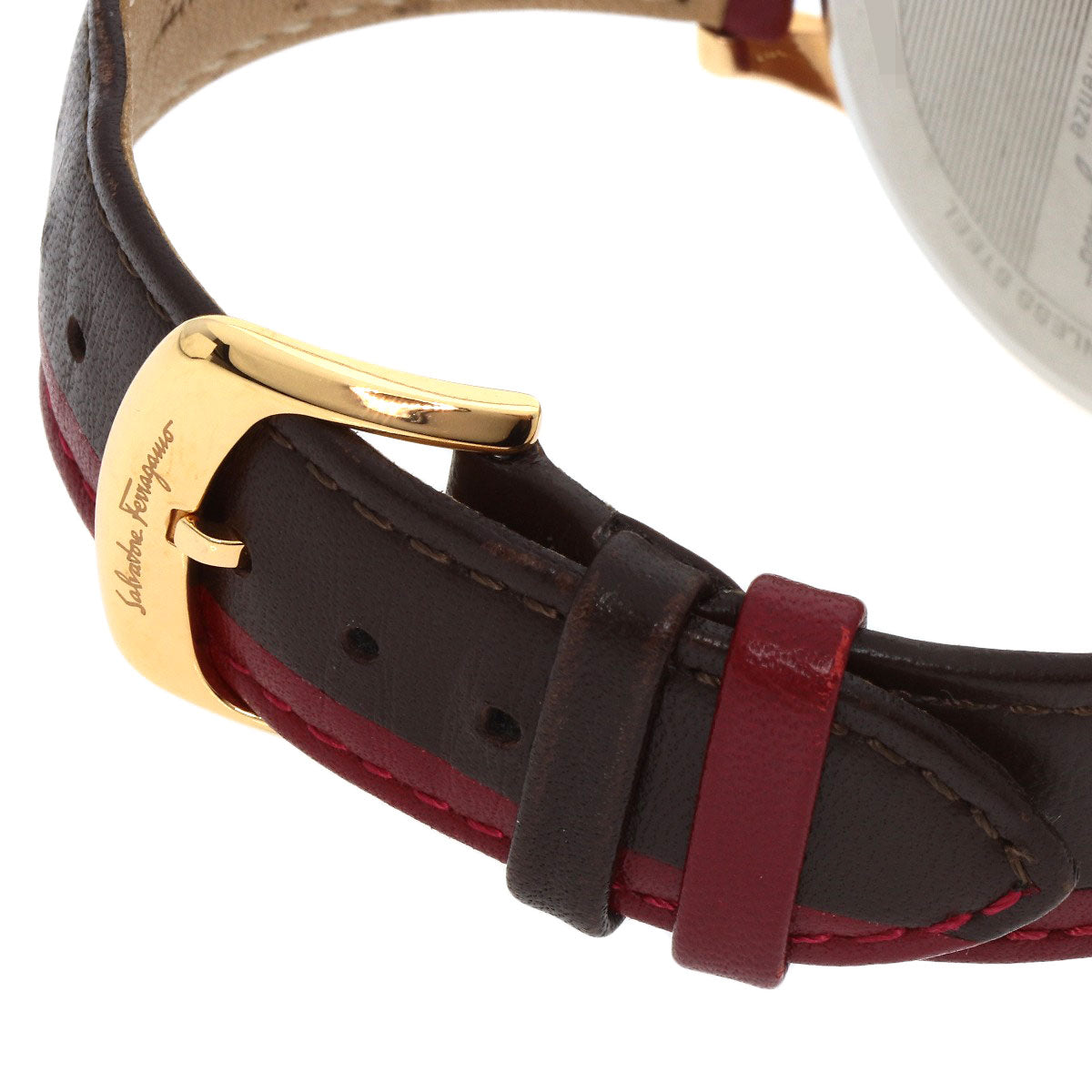 Salvatore Ferragamo Slim Small Seconds Watches SFDE00618 PGP/Leather mens