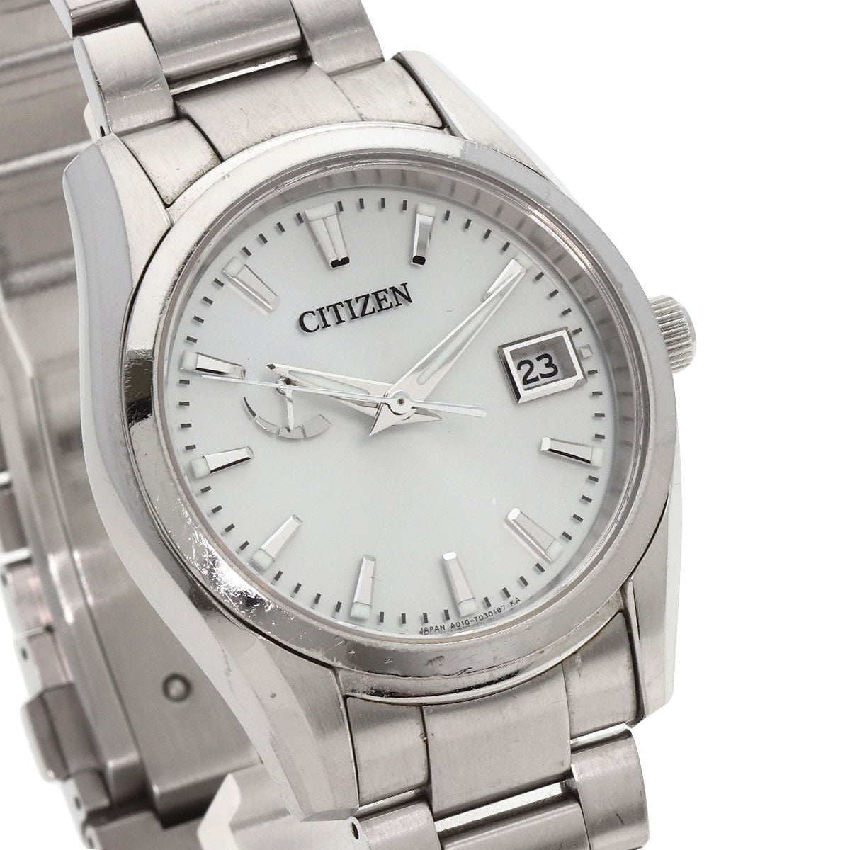 CITIZEN The citizen Watches A010-T017983 AQ1000-58A Stainless Steel/Stainless Steel mens