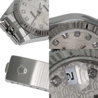 ROLEX DATEJUST 10P Diamond Watches 79174G Stainless Steel/Stainless Steel Ladies