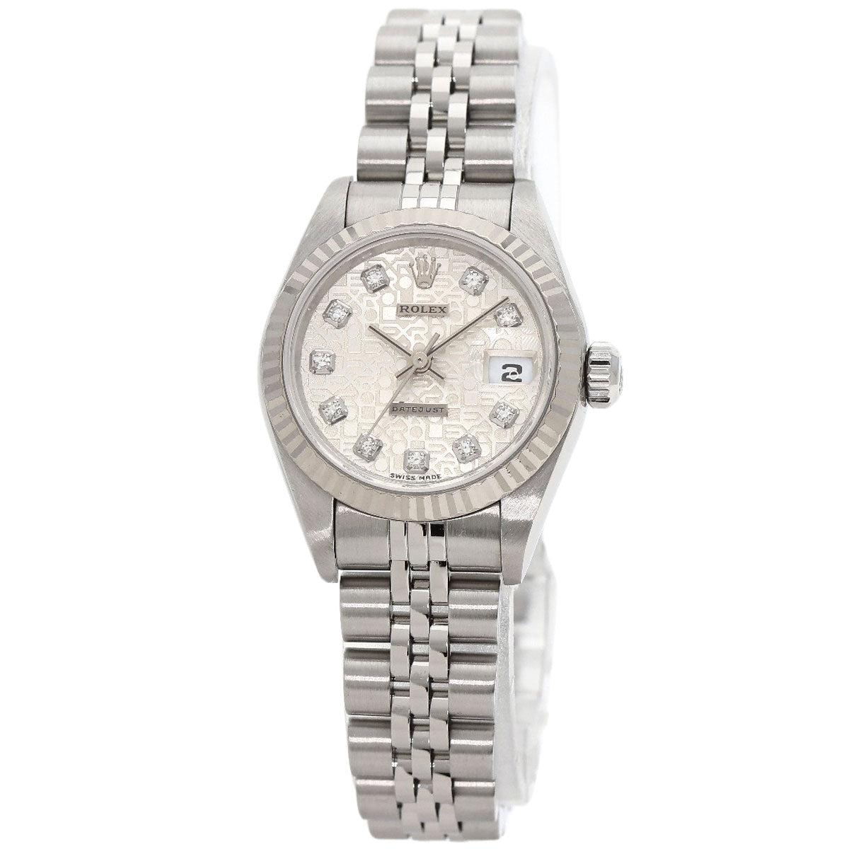 ROLEX DATEJUST 10P Diamond Watches 79174G Stainless Steel/Stainless Steel Ladies