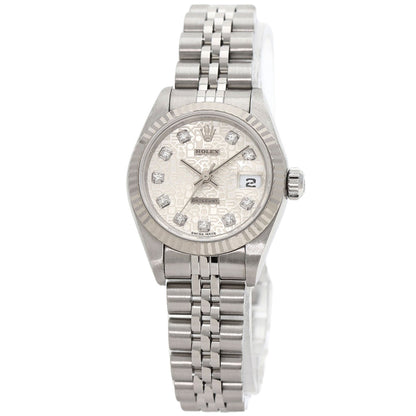 ROLEX DATEJUST 10P Diamond Watches 79174G Stainless Steel/Stainless Steel Ladies