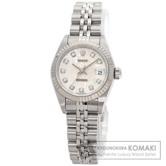 ROLEX DATEJUST 10P Diamond Watches 79174G Stainless Steel/Stainless Steel Ladies