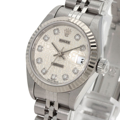 ROLEX DATEJUST 10P Diamond Watches 79174G Stainless Steel/Stainless Steel Ladies
