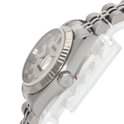 ROLEX DATEJUST 10P Diamond Watches 79174G Stainless Steel/Stainless Steel Ladies