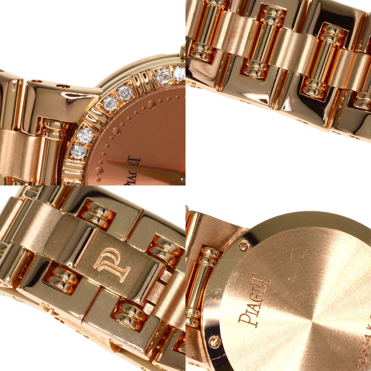 PIAGET Dancer Diamond Bezel Watches 80564K81 K18 Pink Gold/18K Pink Gold Ladies