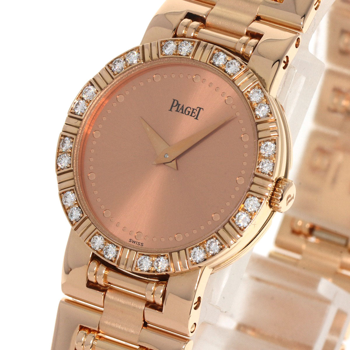 PIAGET Dancer Diamond Bezel Watches 80564K81 K18 Pink Gold/18K Pink Gold Ladies