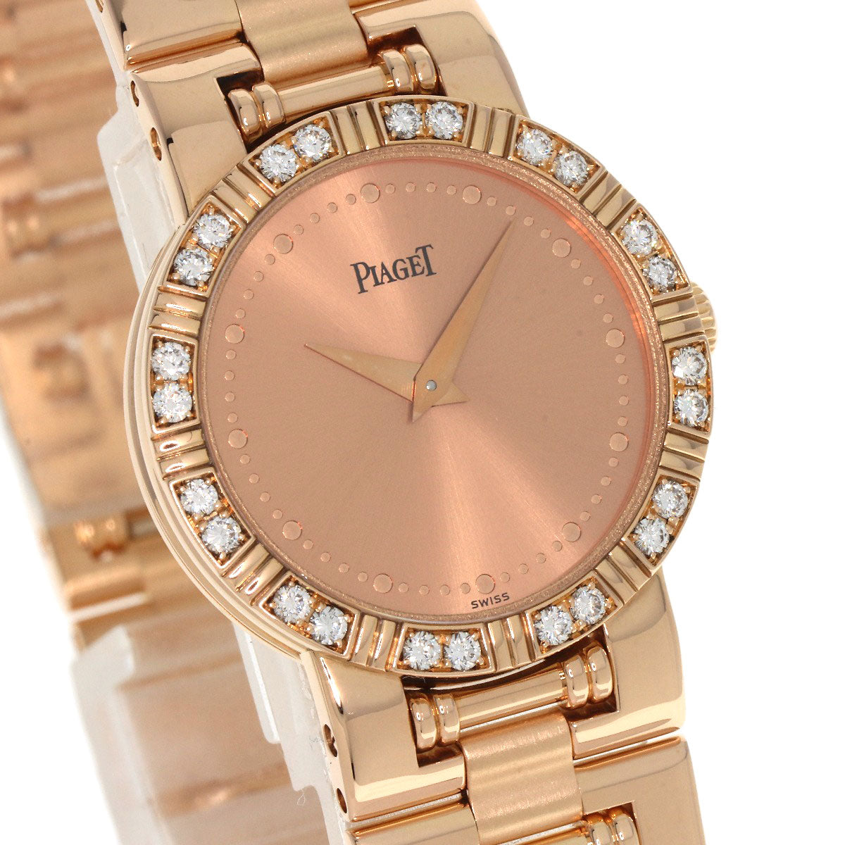 PIAGET Dancer Diamond Bezel Watches 80564K81 K18 Pink Gold/18K Pink Gold Ladies