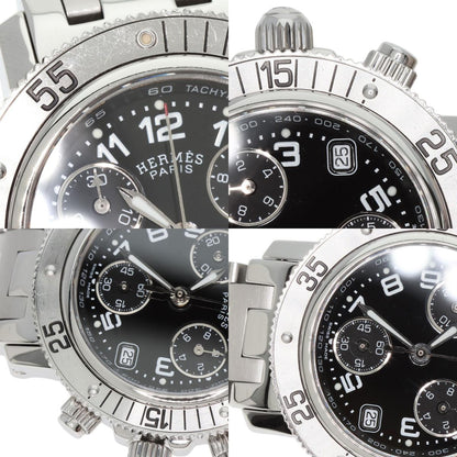 HERMES Clipper Diver Chronograph Watches CL2.310 Stainless Steel/Stainless Steel Ladies