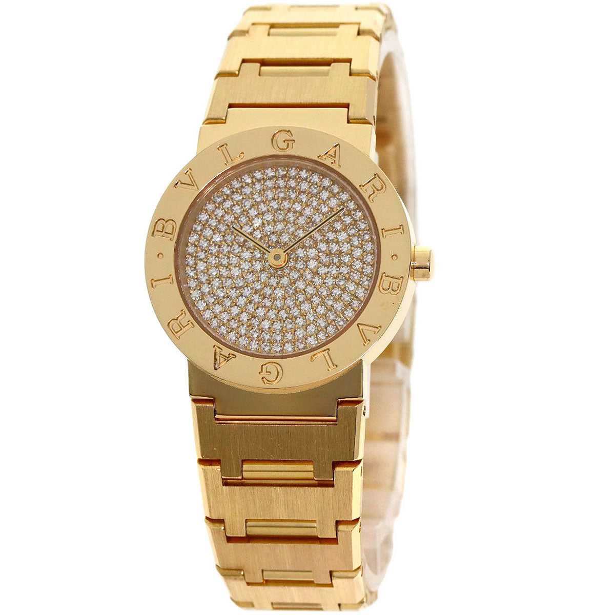 BVLGARI BVLGARI BVLGARI Dial Diamond Watches BB26DGG K18 Yellow Gold/18K Yellow Gold Ladies