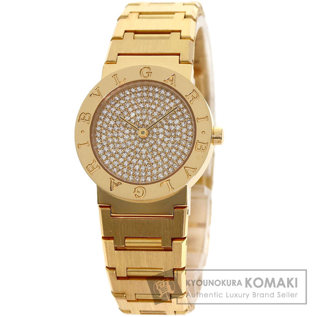 BVLGARI BVLGARI BVLGARI Dial Diamond Watches BB26DGG K18 Yellow Gold/18K Yellow Gold Ladies