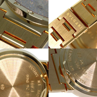 BVLGARI BVLGARI BVLGARI Dial Diamond Watches BB26DGG K18 Yellow Gold/18K Yellow Gold Ladies