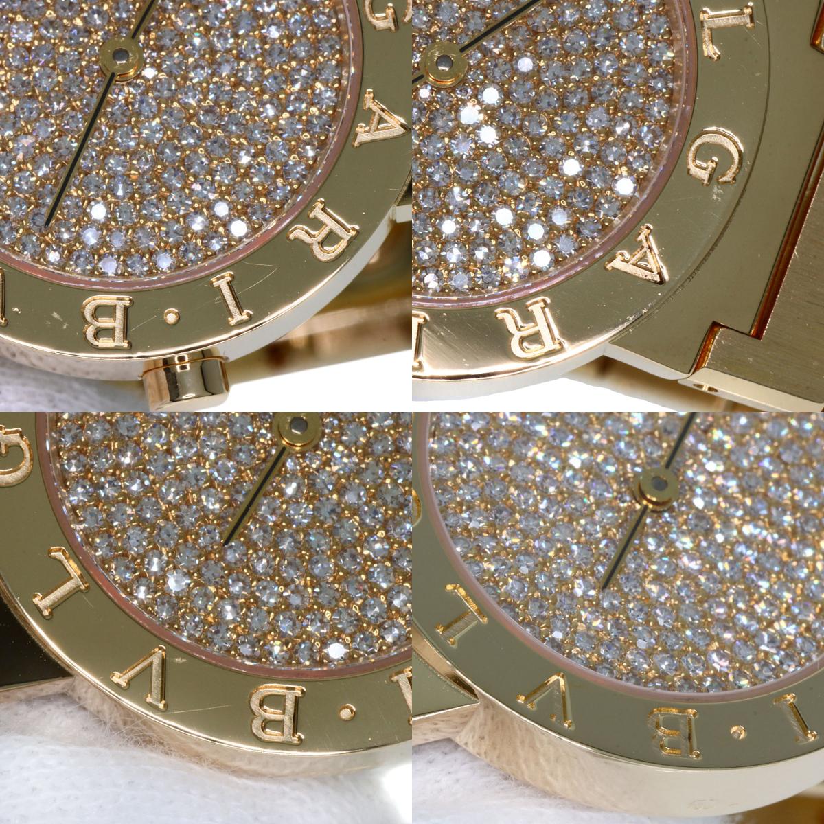 BVLGARI BVLGARI BVLGARI Dial Diamond Watches BB26DGG K18 Yellow Gold/18K Yellow Gold Ladies