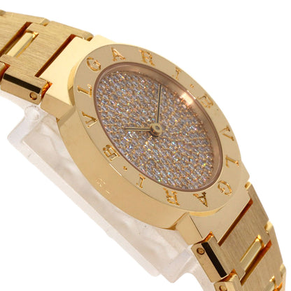 BVLGARI BVLGARI BVLGARI Dial Diamond Watches BB26DGG K18 Yellow Gold/18K Yellow Gold Ladies