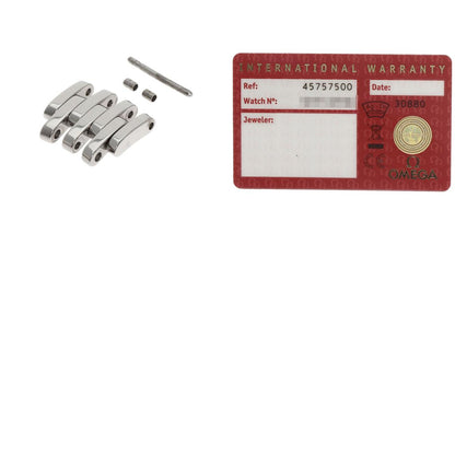 OMEGA De Ville Prestige Diamond Watches 4575.75 Stainless Steel/Stainless Steel Ladies