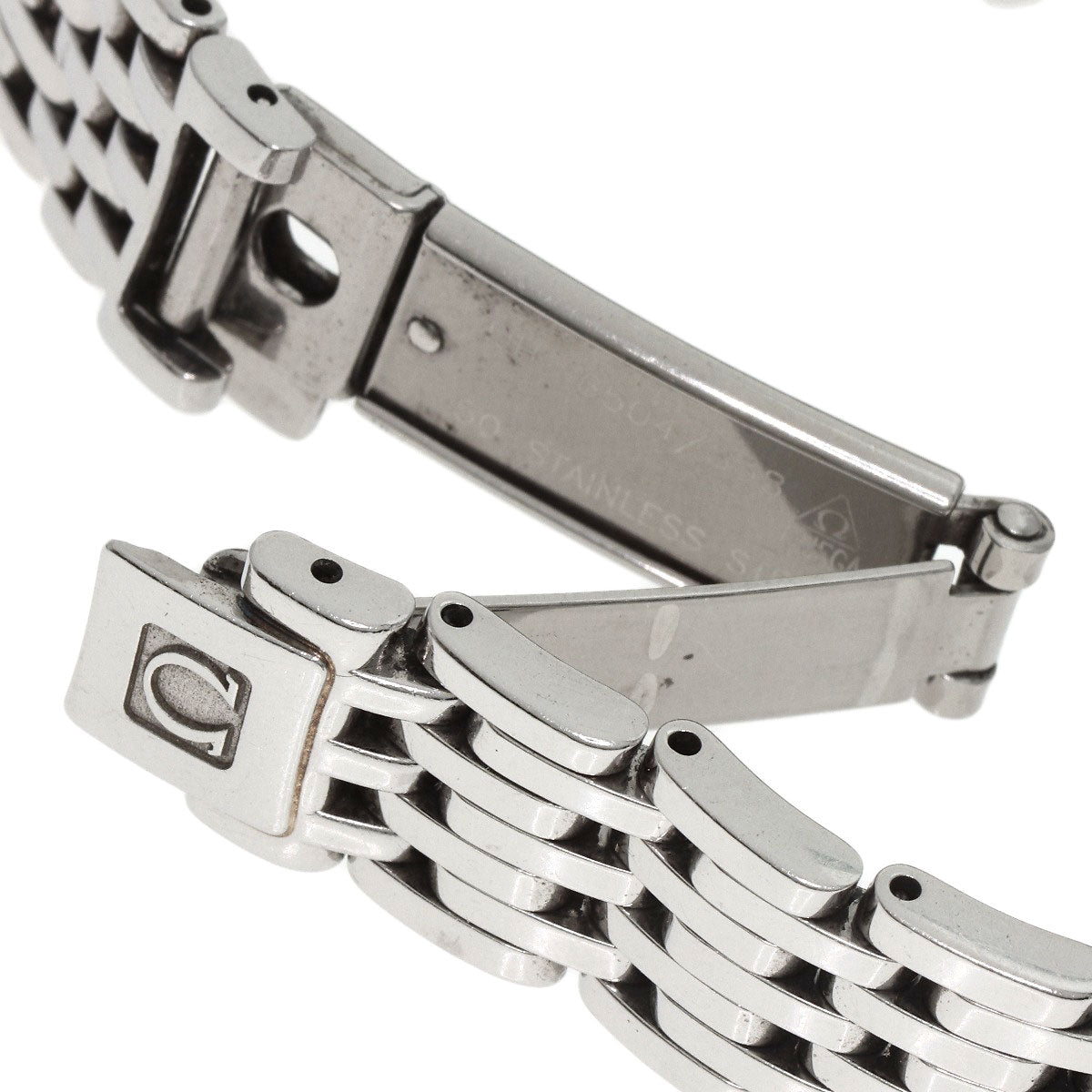 OMEGA De Ville Prestige Diamond Watches 4575.75 Stainless Steel/Stainless Steel Ladies