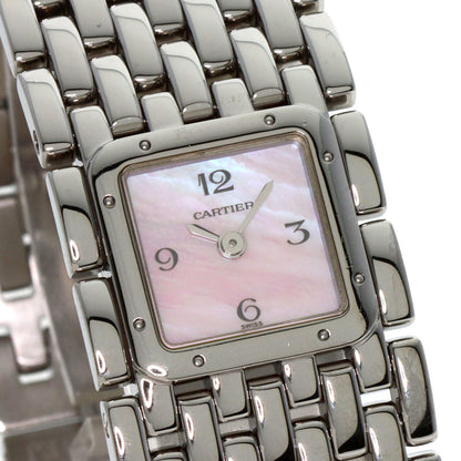 CARTIER PANTHERE Ryuban Watches W61003T9 Stainless Steel/Stainless Steel Ladies