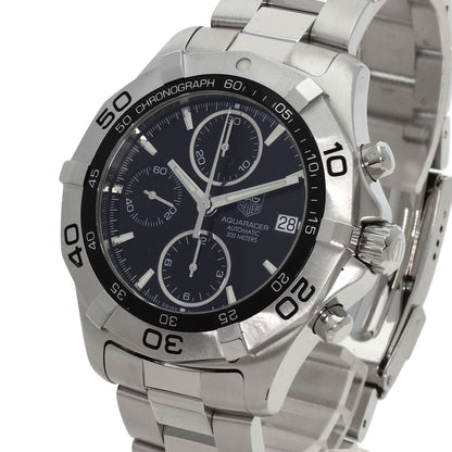 TAG HEUER Aqua Racer Chronograph Watches CAF2110 Stainless Steel/Stainless Steel mens