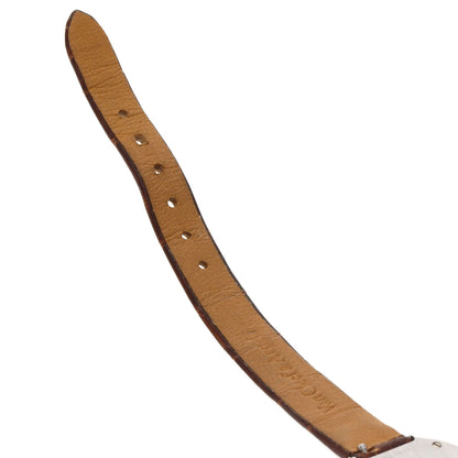 Van Cleef & Arpels Charm Mini Watch Diamond Watches VCARO29A00 K18 White Gold/Leather Ladies