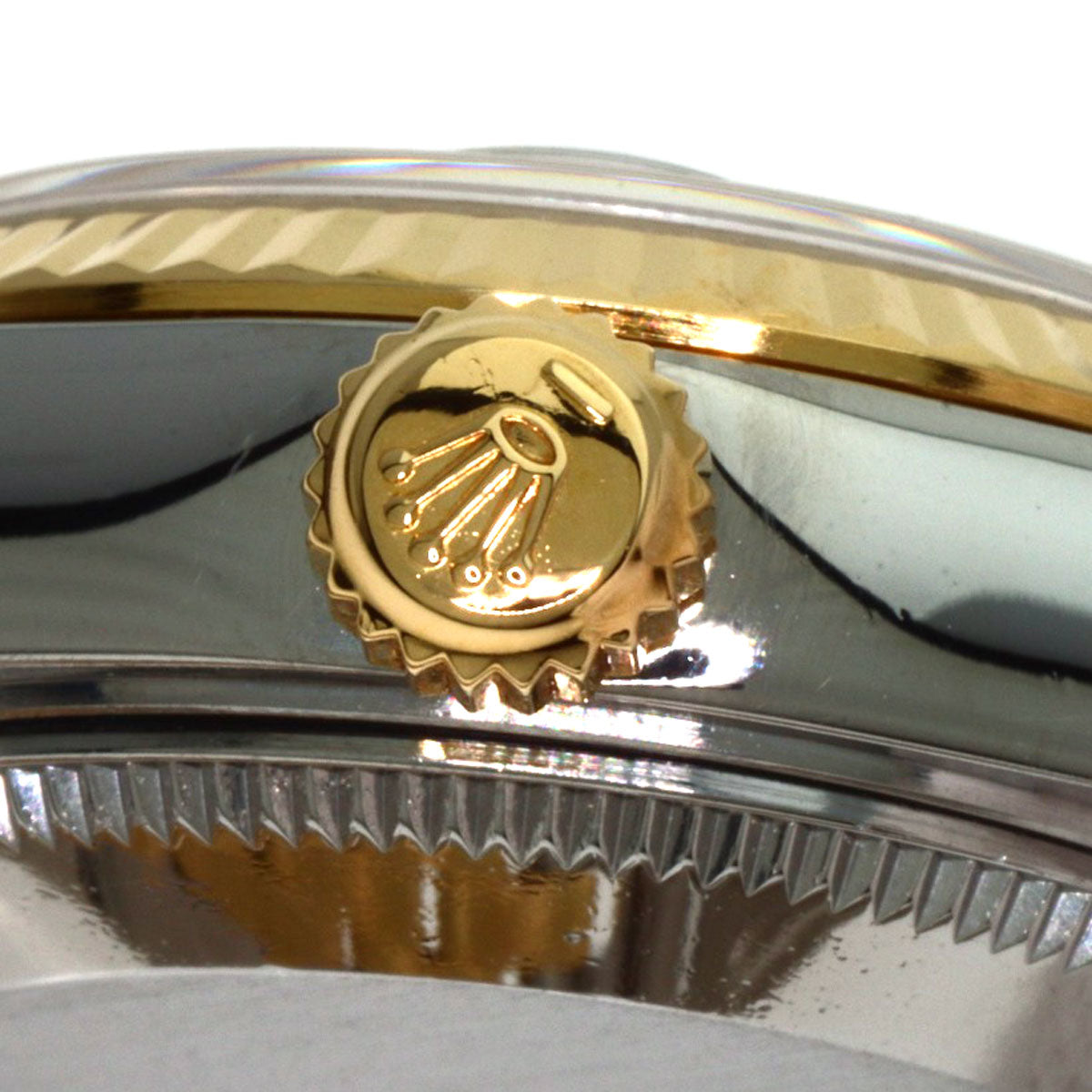 ROLEX DATEJUST 10P Diamond Watches 69173G Stainless Steel/SSxK18YG Ladies