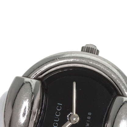 GUCCI round face bangle Watches 1400L Stainless Steel/Stainless Steel Ladies