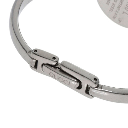 GUCCI round face bangle Watches 1400L Stainless Steel/Stainless Steel Ladies
