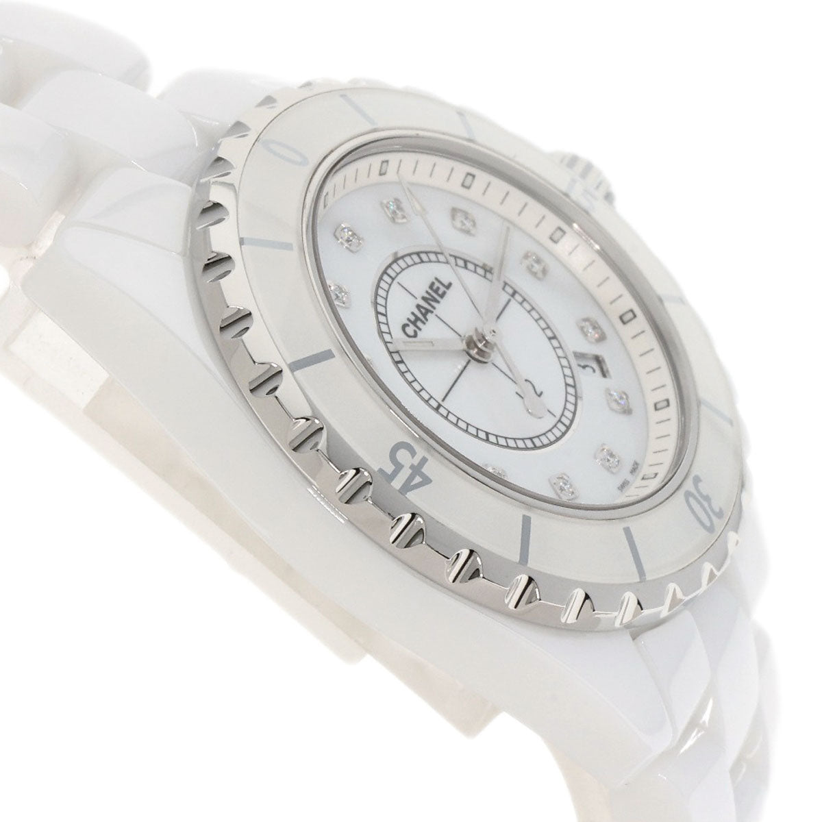 CHANEL J12 1.3" Watches H1628 Ceramic/Ceramic Ladies