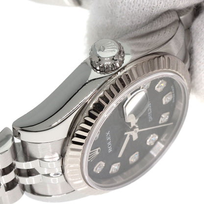 ROLEX DATEJUST 10P Diamond Watches 179174G Stainless Steel/Stainless Steel Ladies
