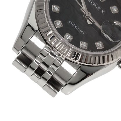 ROLEX DATEJUST 10P Diamond Watches 179174G Stainless Steel/Stainless Steel Ladies