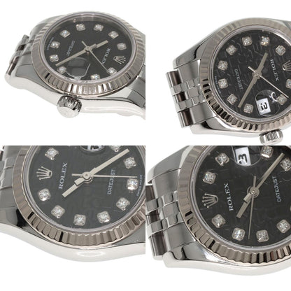 ROLEX DATEJUST 10P Diamond Watches 179174G Stainless Steel/Stainless Steel Ladies
