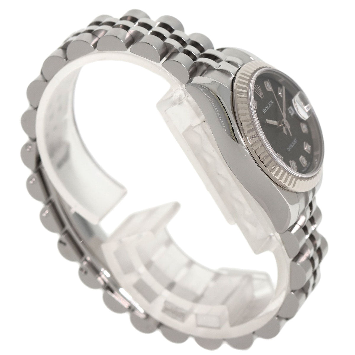 ROLEX DATEJUST 10P Diamond Watches 179174G Stainless Steel/Stainless Steel Ladies