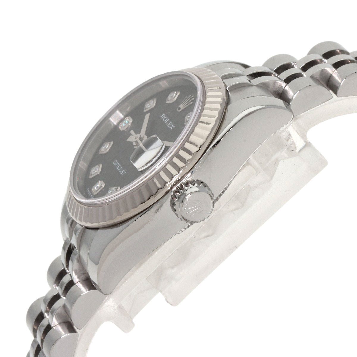 ROLEX DATEJUST 10P Diamond Watches 179174G Stainless Steel/Stainless Steel Ladies