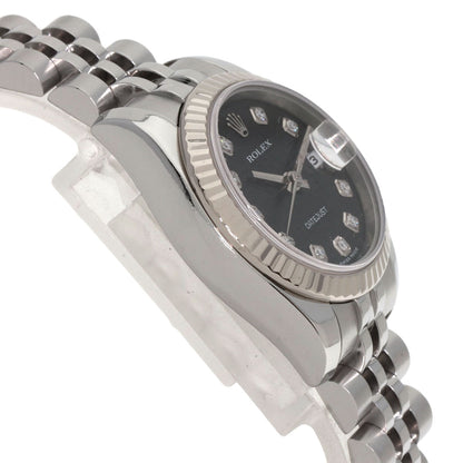ROLEX DATEJUST 10P Diamond Watches 179174G Stainless Steel/Stainless Steel Ladies