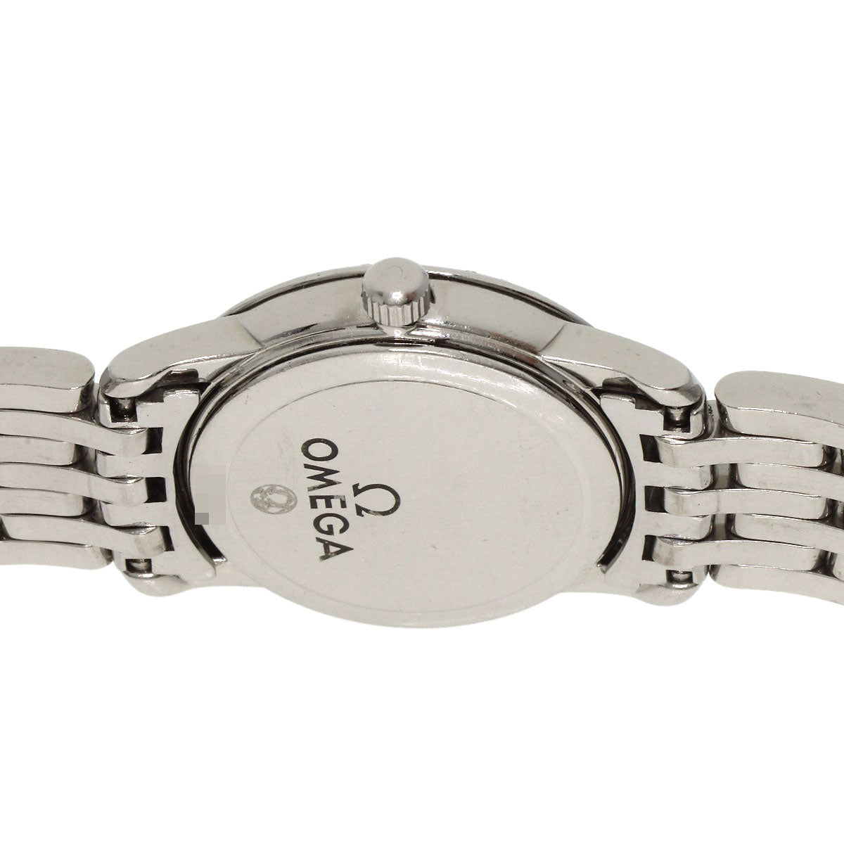 OMEGA De Ville Prestige Diamond Bezel Watches 4575.74 Stainless Steel/Stainless Steel Ladies