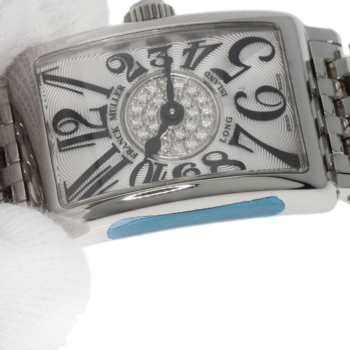 FRANCK MULLER Long Island Petit Watches 802QZCD1P Stainless Steel/Stainless Steel Ladies