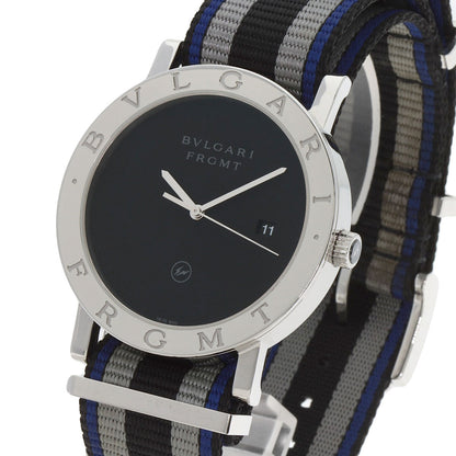 BVLGARI BVLGARI BVLGARI Fragment Watches BB41S Stainless Steel/Nylon mens