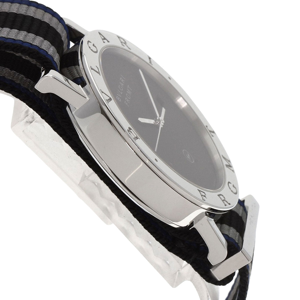 BVLGARI BVLGARI BVLGARI Fragment Watches BB41S Stainless Steel/Nylon mens