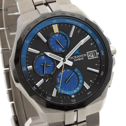 CASIO Oceanus Manta Watches OCW-S5000E Titanium/Titanium mens