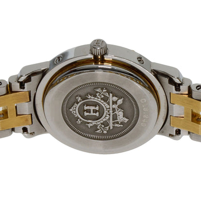 HERMES Clipper Watches CL3.240 Stainless Steel/SSxGP Ladies