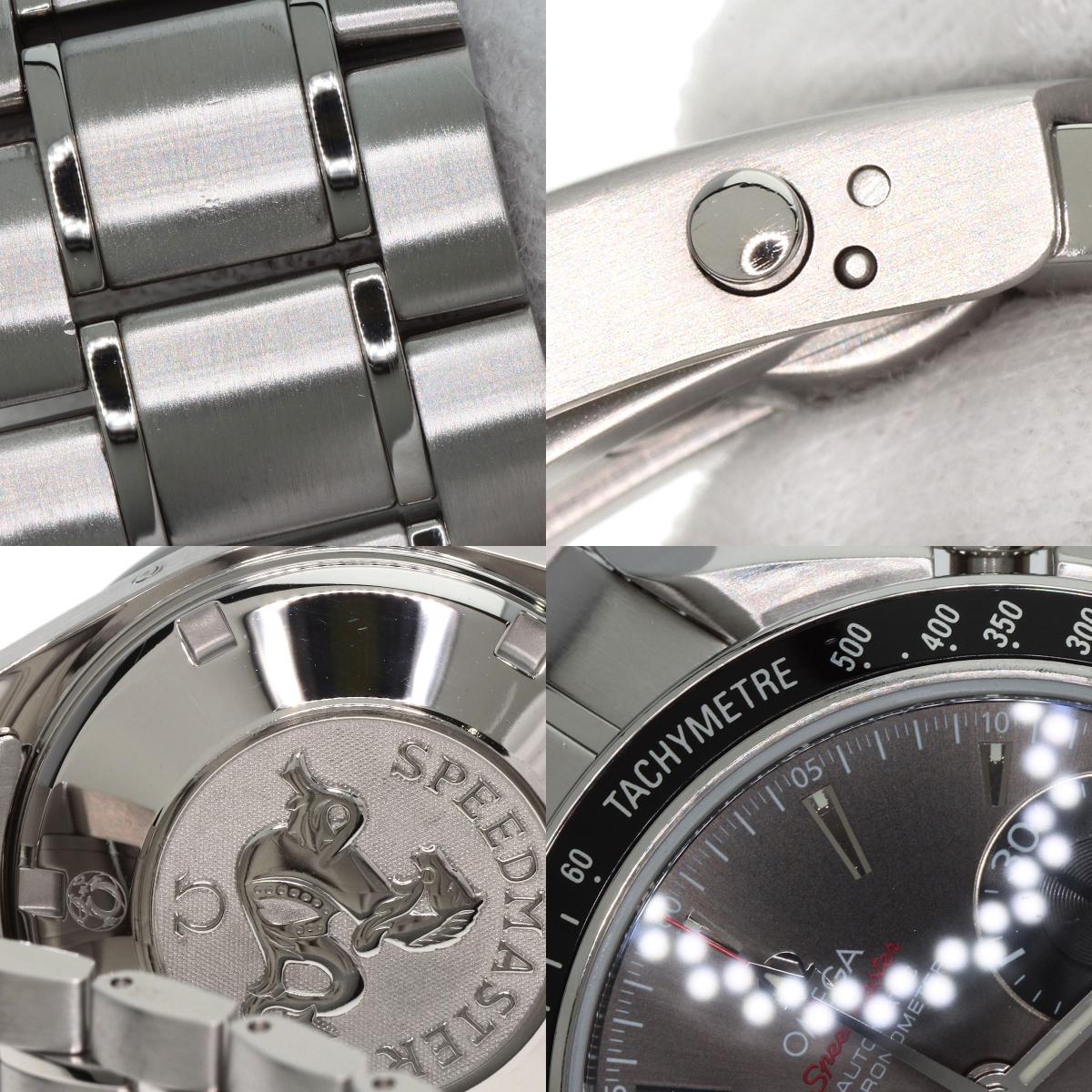 OMEGA Speedmaster Date Watches 323.30.40.40.06.001 Stainless Steel/Stainless Steel mens