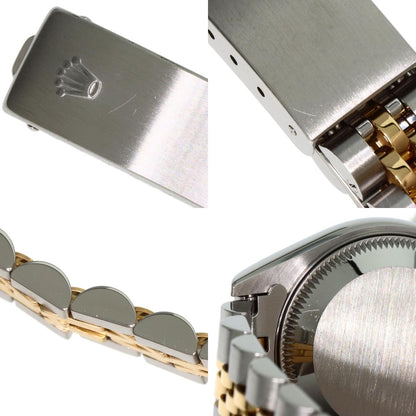 ROLEX DATEJUST 10P Diamond Watches 69173G Stainless Steel/SSxK18YG Ladies