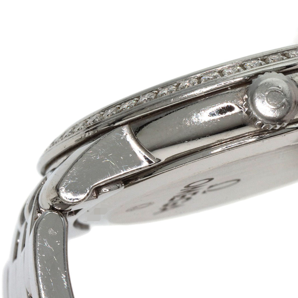 OMEGA De Ville Prestige Diamond Watches 413.15.27.60.55.001 Stainless Steel/Stainless Steel Ladies